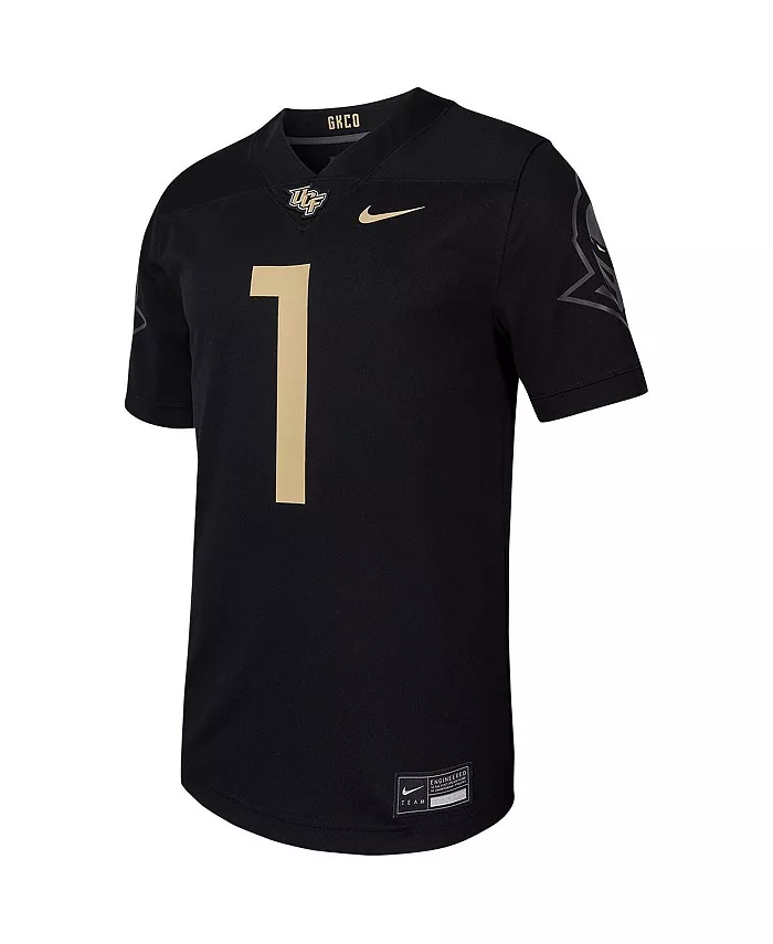 Мужская футбольная реплика джерси UCF Knights Untouchable, черная, 1 шт Nike — фото 3