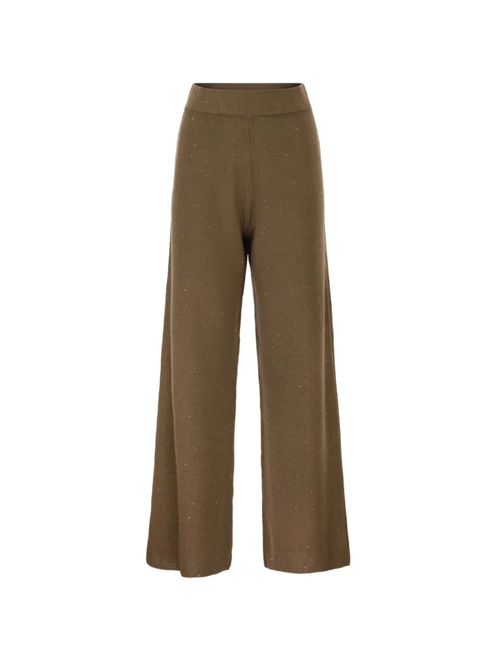 

Брюки, украшенные пайетками Fabiana Filippi, коричневый