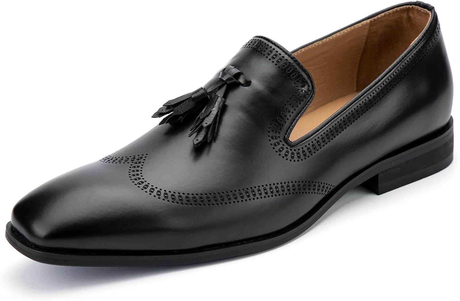 

Мужские лоферы MEIJIANA, классические туфли-лоферы для мужчин, модная роскошная обувь, черный