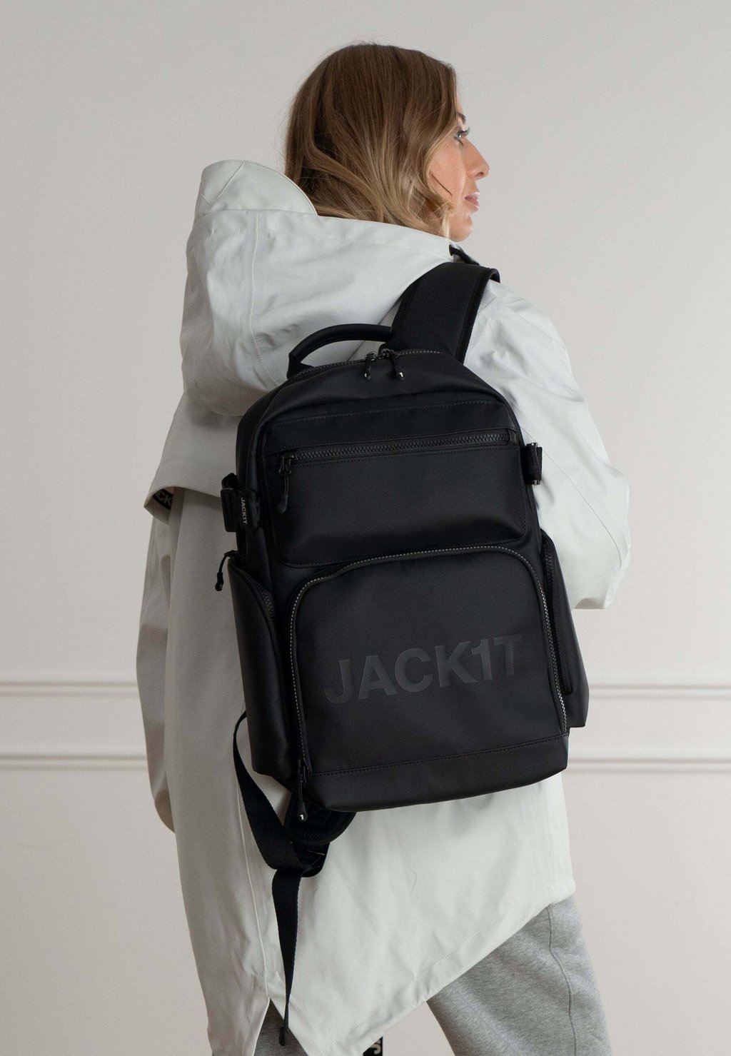 

Рюкзак CLASSIC UNISEX BACKPACK LOGO PRINT EDITION JACK1T, черный