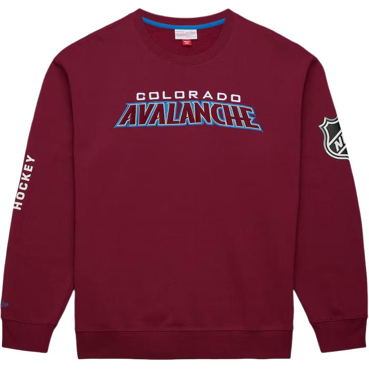 

Толстовка Mitchell & Ness Colorado Avalanche There & Back мужская burgundy Mitchell Ness, Burgundy Burgundy