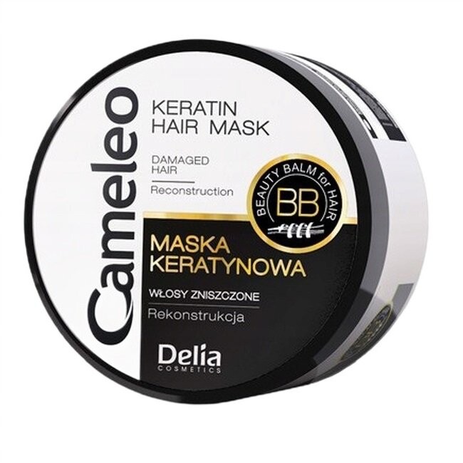 

Delia Cosmetics, Cameleo, BB-кератиновая маска для мини-волос, 50 ​​мл