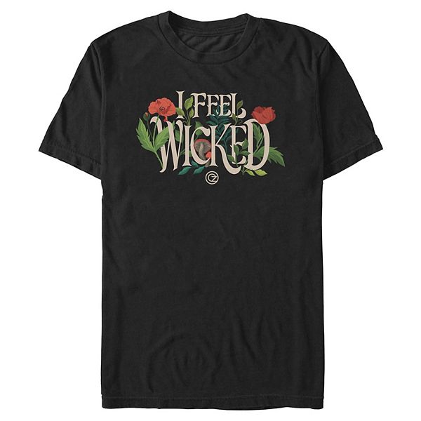 

Футболка с принтом Wicked for Good I Feel Licensed Character