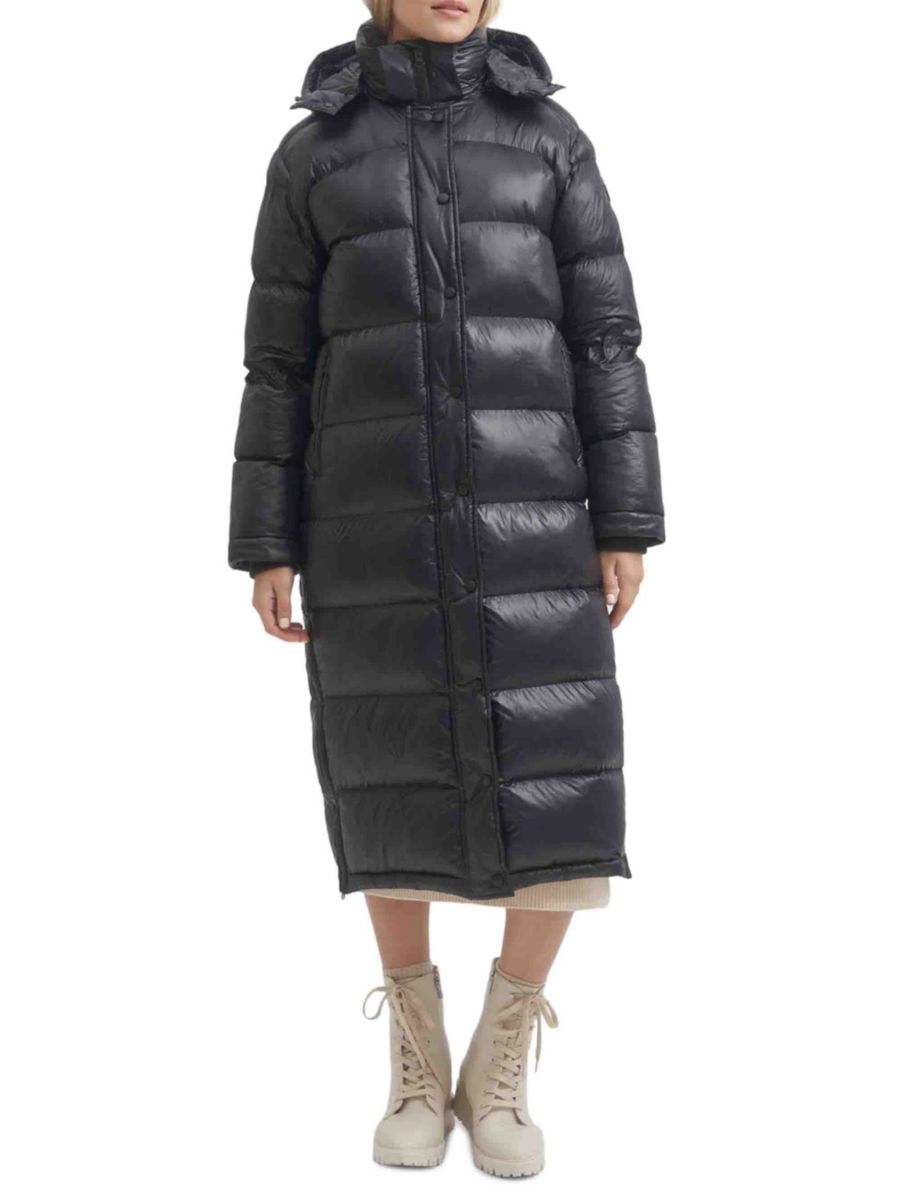 

Пуховик Isabella с капюшоном TOBOGGAN CANADA, черный