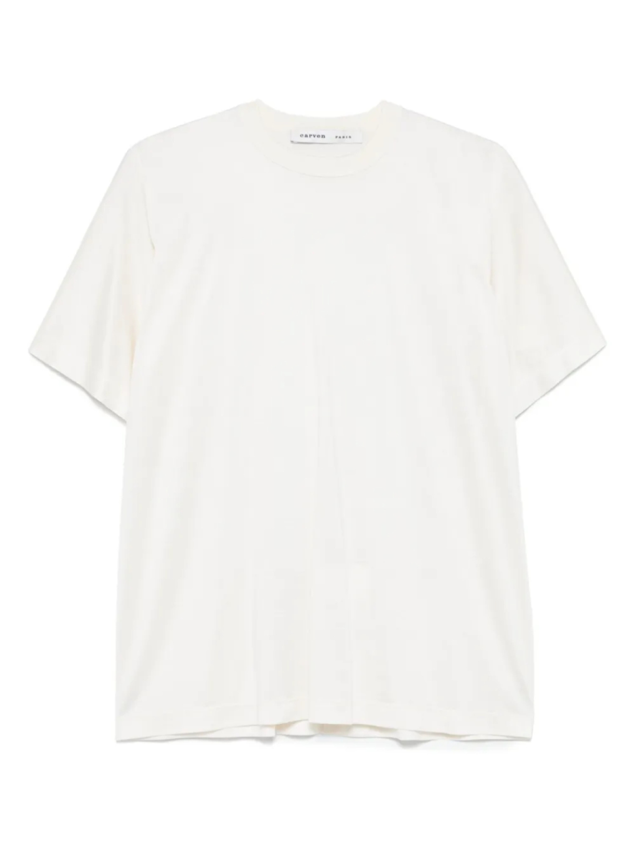 

Футболка из шелка Carven, нейтральный