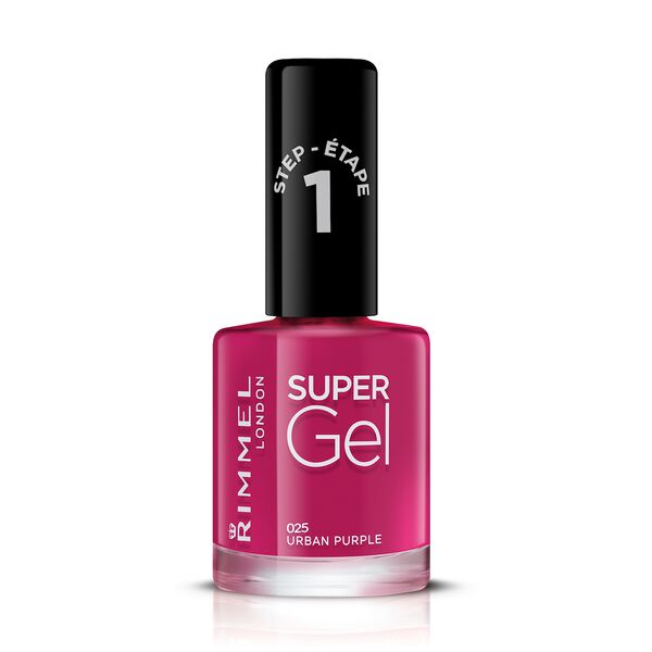 

Гель-лак для ногтей 025 urban purple, 8 мл Rimmel Super gel, цвет 025
