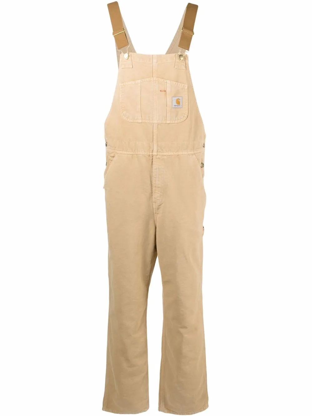 

Комбинезон с нашивкой-логотипом Carhartt Wip, коричневый