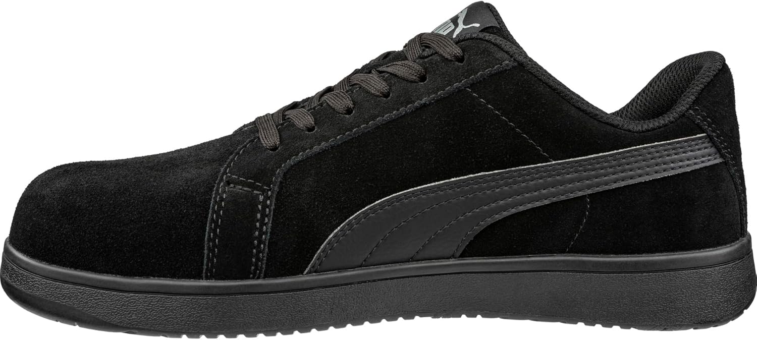 Мужские кроссовки Puma Iconic Suede Low Eh, черный — фото 4