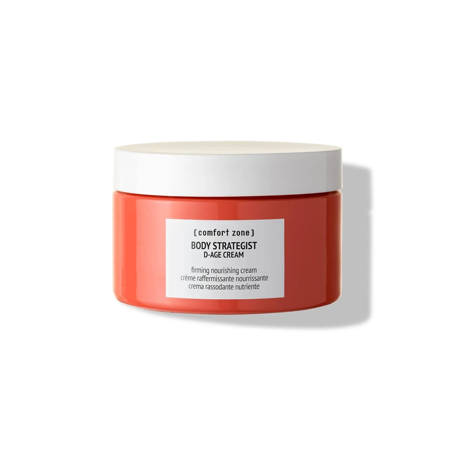[ comfort zone ] Body Strategist D-Age Cream, укрепляющий лосьон для тела, тонизирующее средство для упругости, органическое масло таману, антивозрастной уход для потери упругости, сухая кожа, веган, сделано в Италии, 180 г