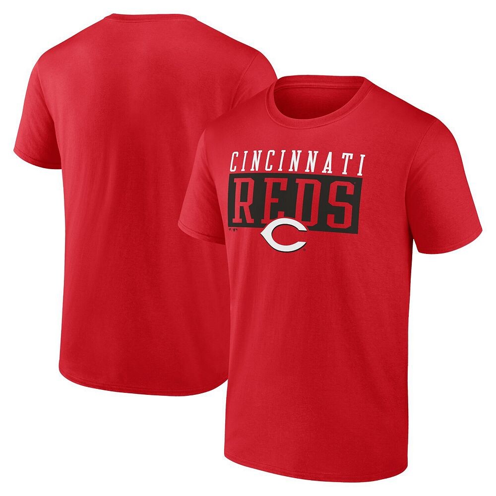 

Мужская футболка Fanatics Red Cincinnati Reds Hard To Beat Fanatics Brands - White Label, цвет Red Red