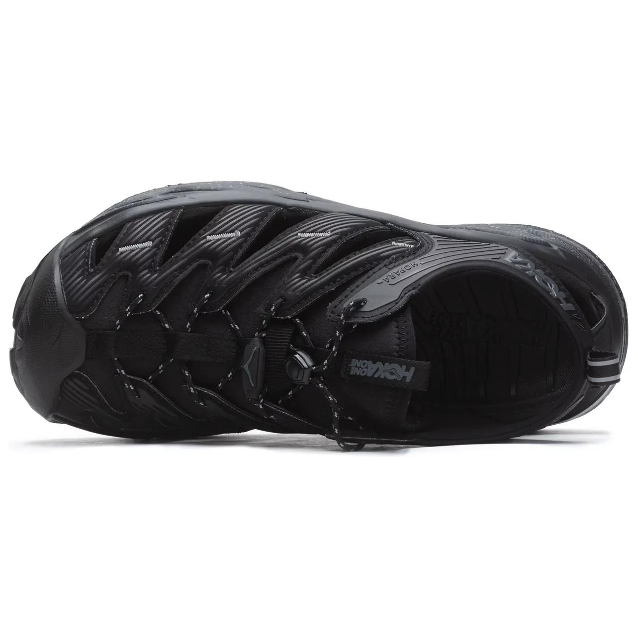 HOKA ONE ONE Хопары сандалии 'Блэк Каслрок' — черные, цвет Black — фото 3