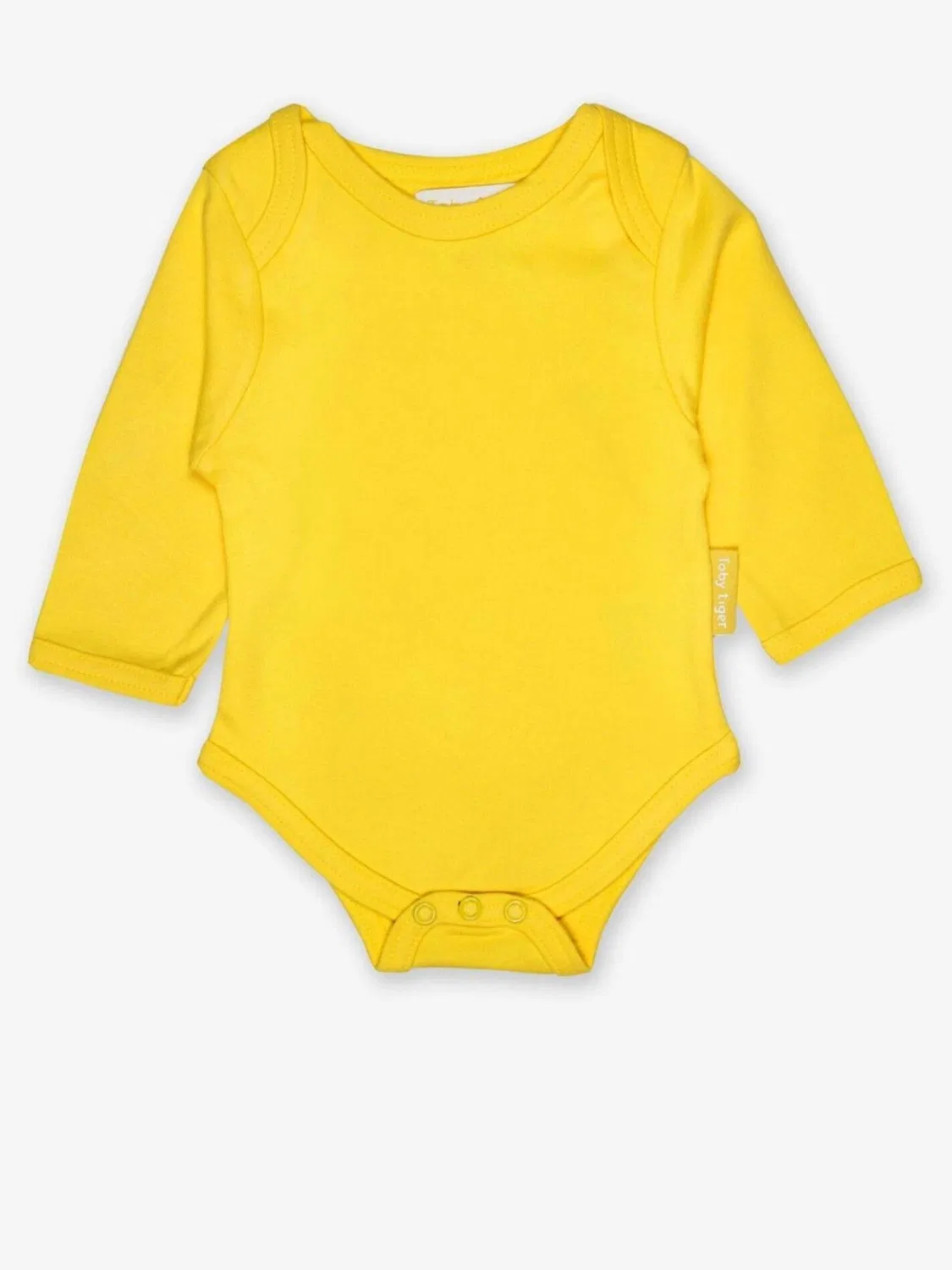 Комбинезон/боди "Bio-Baumwoll Baby Body in Gelb" Toby Tiger, Yellow