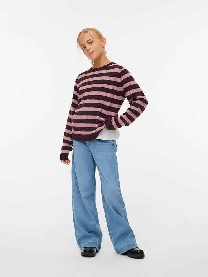 Vero Moda Girl Свитер "Doffy" в розово-коричневой расцветке