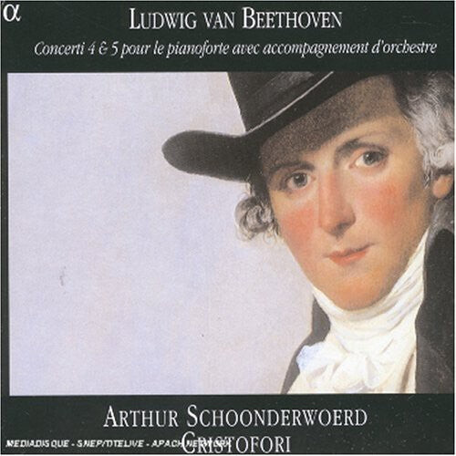 

CD диск Beethoven / Schoonderwoerd / Cristofori Ensemble: Piano Concerto 4&5