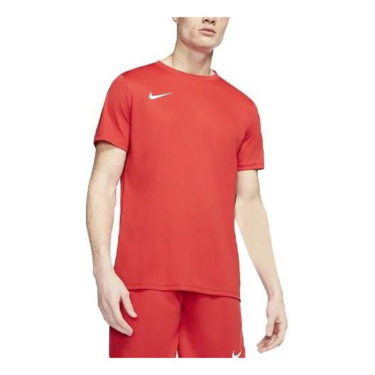 

Футболка Men's Nike Dri-FIT Logo Printing Round Neck Pullover Short Sleeve Us Edition Orange Red T-Shirt BV6708-657