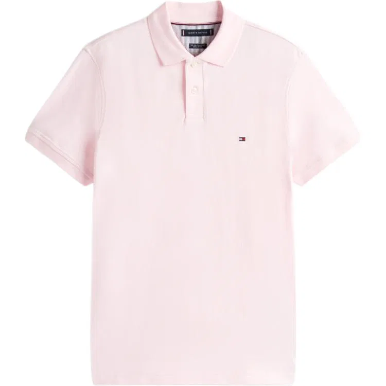 Поло Tommy Hilfiger мужское розовое