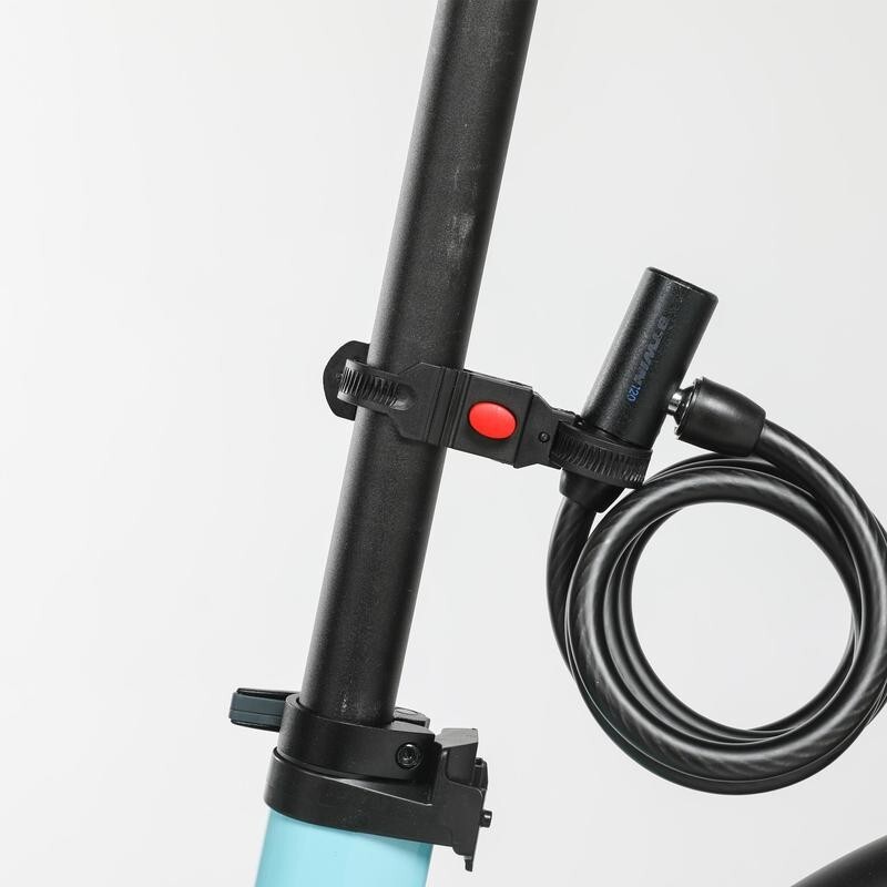 

Велосипедный замок Decathlon U-образный замок с фиксированной базой UBB черный (тросовый замок с фиксированной базой) -4094538