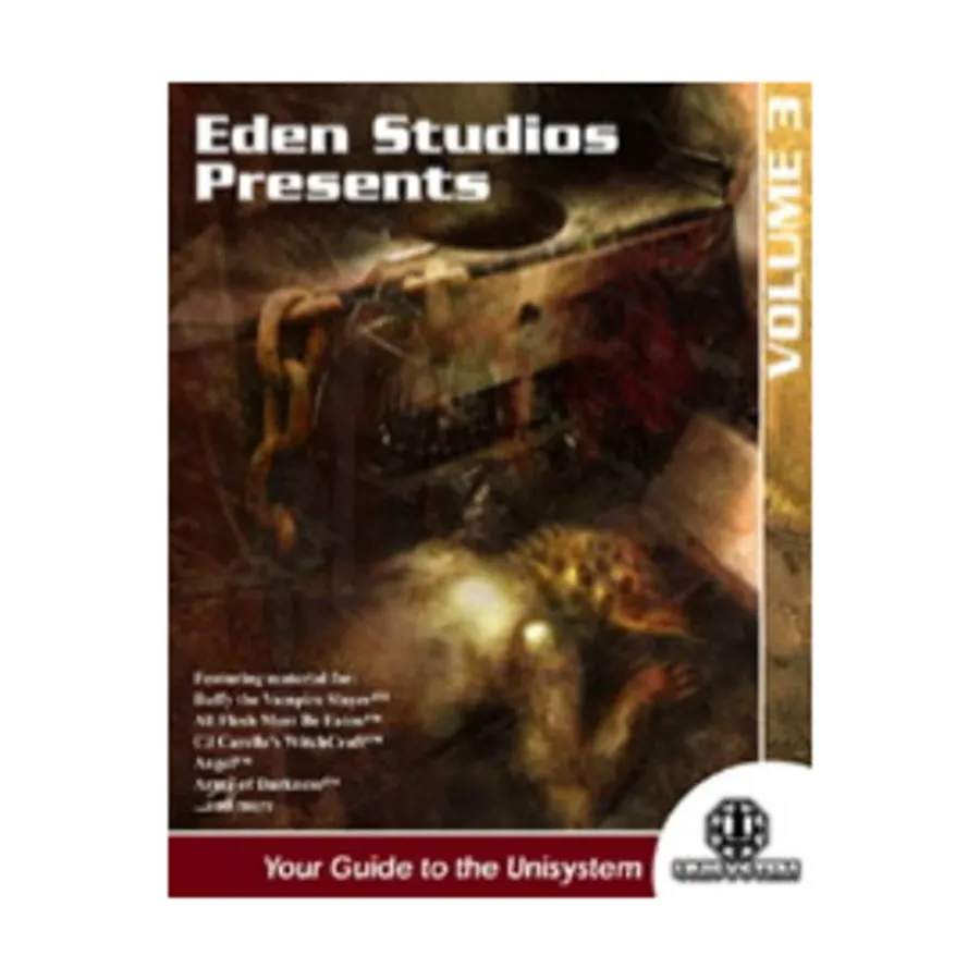 

Volume #3, Eden Studios Presents - Your Guide to the Unisystem, мягкая обложка