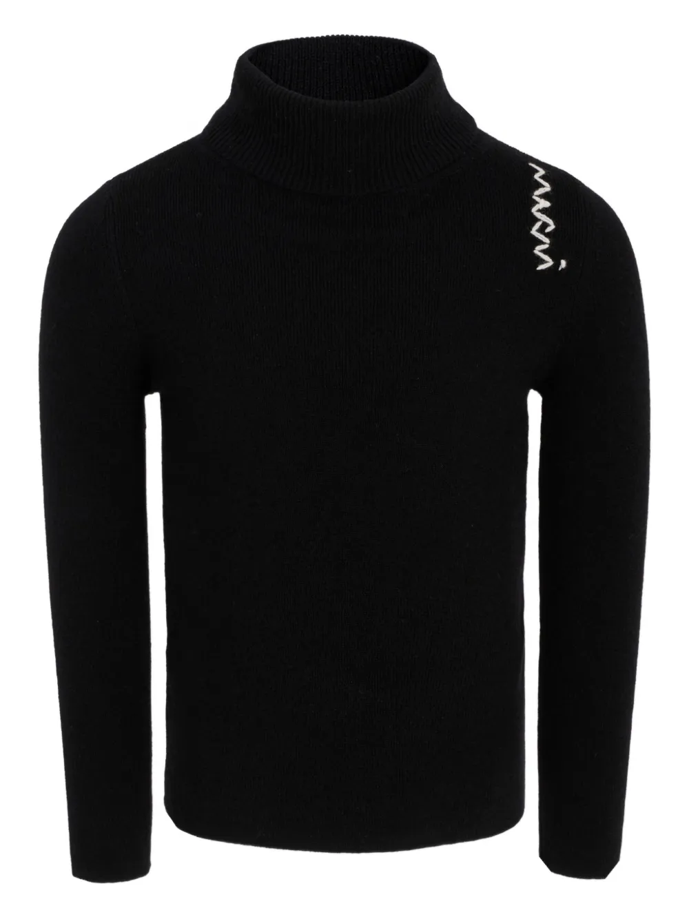 

Водолазка с логотипом Marni Kids, черный