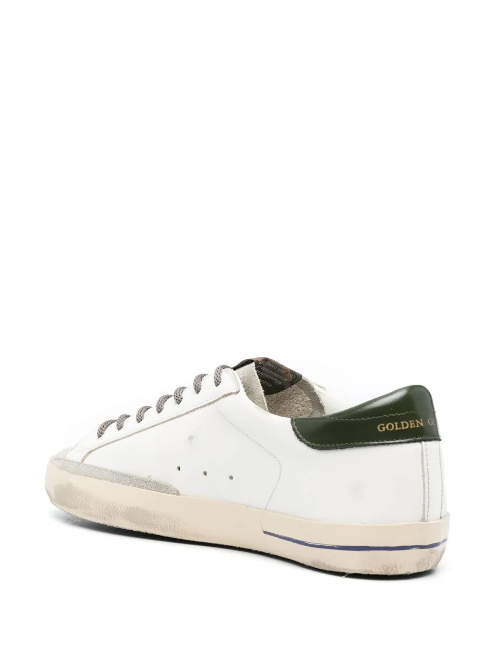 Кеды Super-Star на шнуровке Golden Goose, белый — фото 3