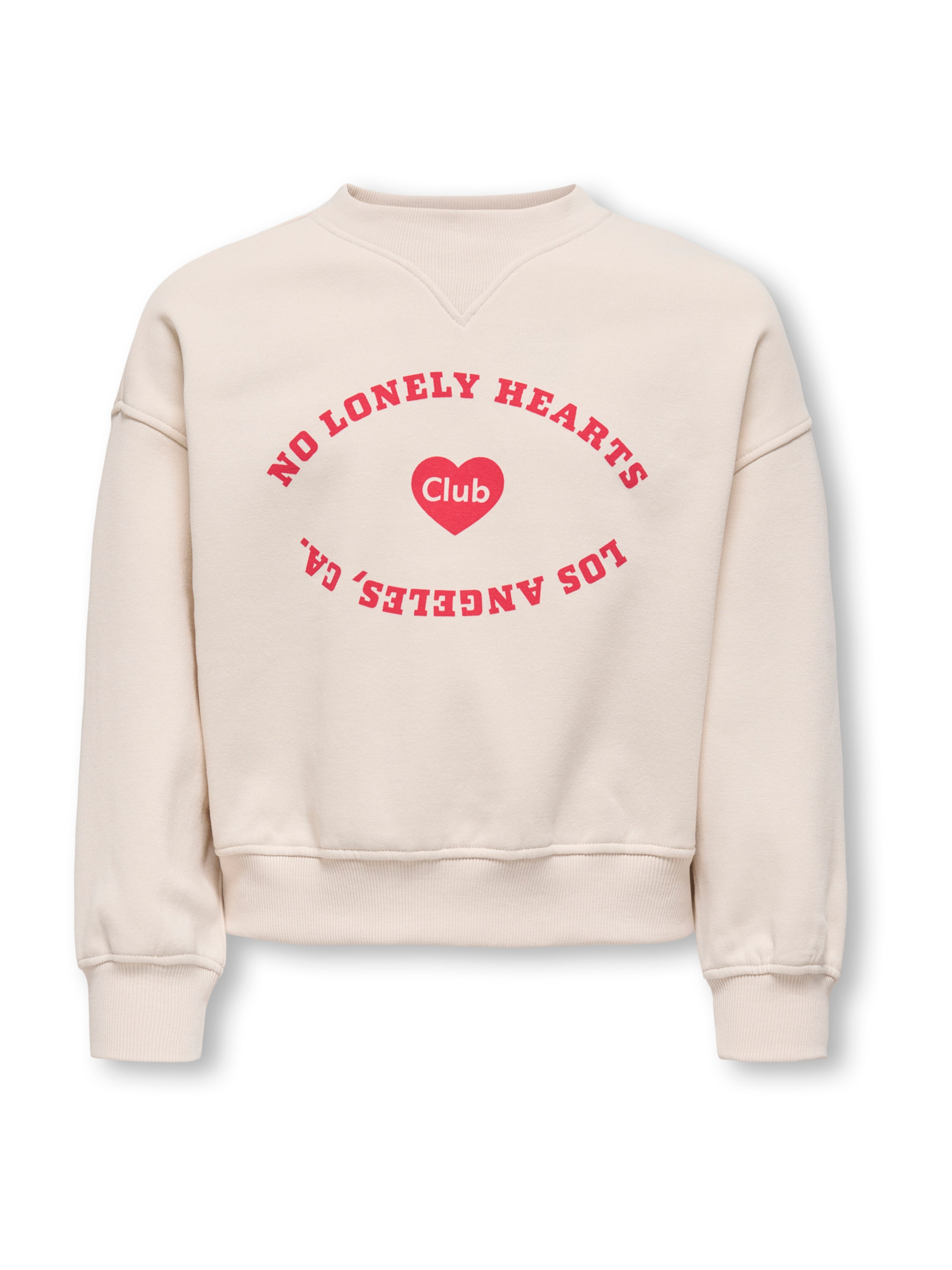 

ONLY GIRLS Свитшот 'KOGBETINA' в бежевом цвете