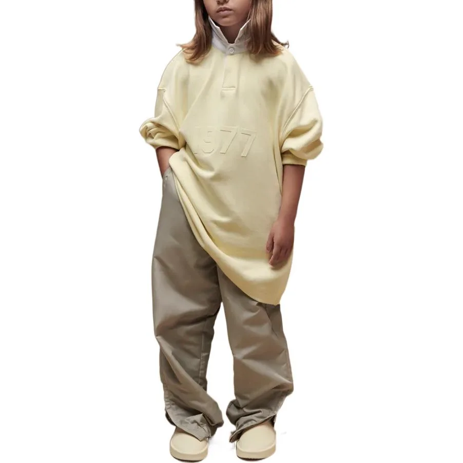 Детский топ Fear Of God Essentials, Canary Yellow — фото 4