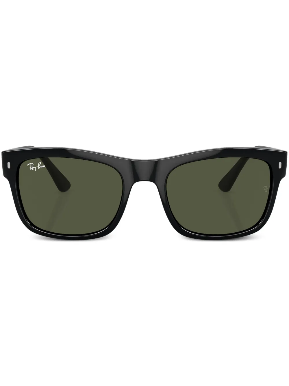 

Солнцезащитные очки в квадратной оправе с логотипом Ray-Ban, черный