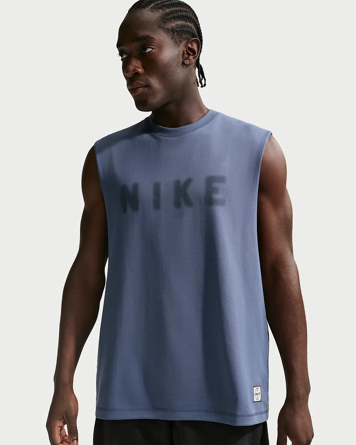 Мужская тренировочная майка Dri-FIT Nike N.A.C., Diffused Blue/Diffused Blue