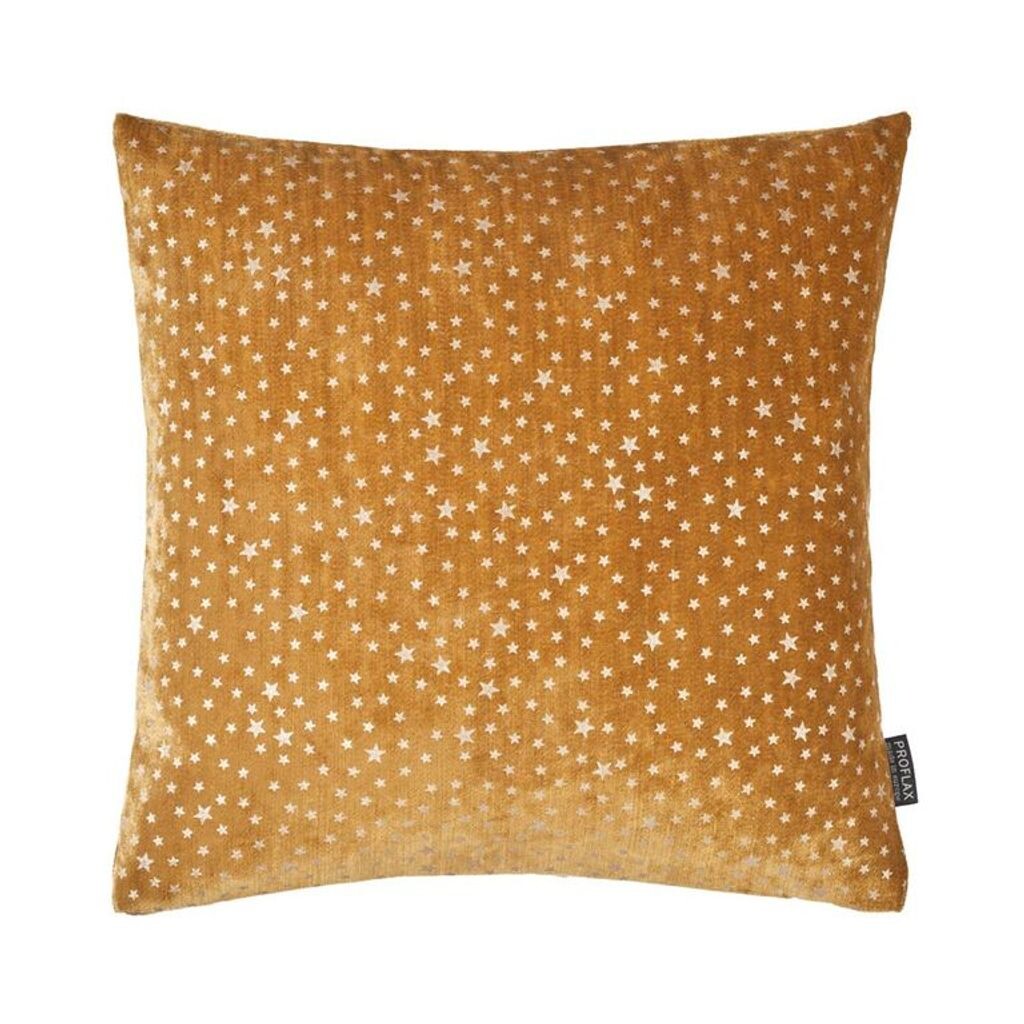 

Чехол на подушку Esslingen, бархат со звездами, медовый (желтый), размер: 40 х 40 см, наполнитель подушки: без Proflax
