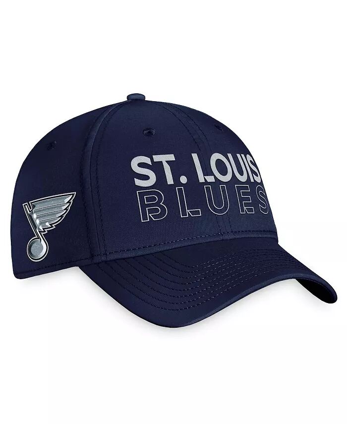 

Мужская темно-синяя шляпа St. Louis Blues Authentic Pro Road Flex Fanatics