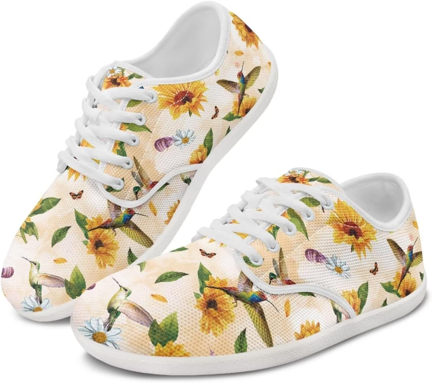 

Женские кроссовки для бега с колибри, повседневные танцевальные туфли, деловые лоферы, балетки, прогулочные кроссовки Ecaestolph, золотой