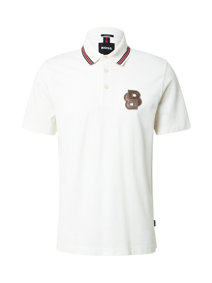 

Рубашка поло BOSS Shirt C-Parris 10, натуральный белый