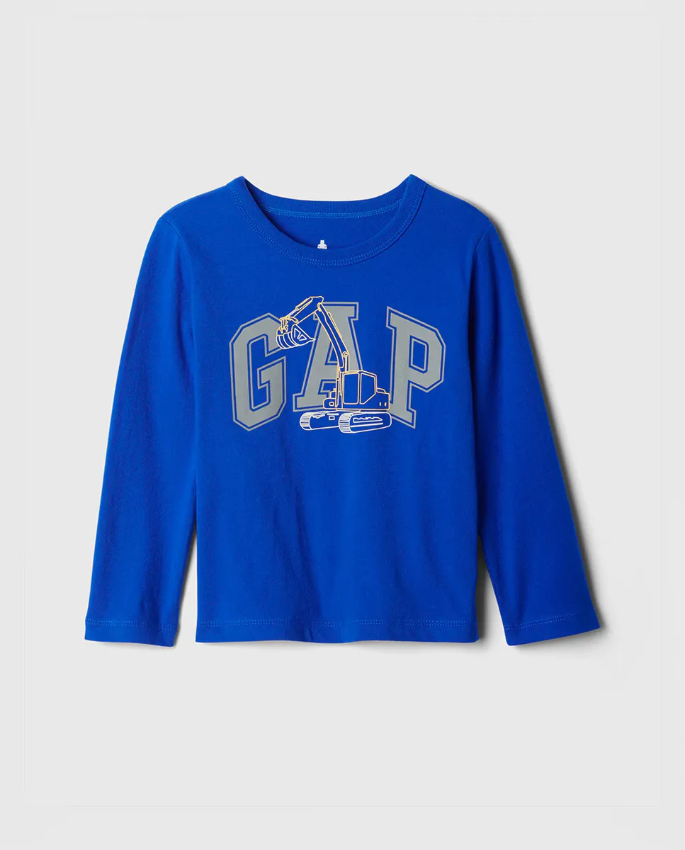 

Футболка для мальчика с логотипом Gap, цвет Azulón