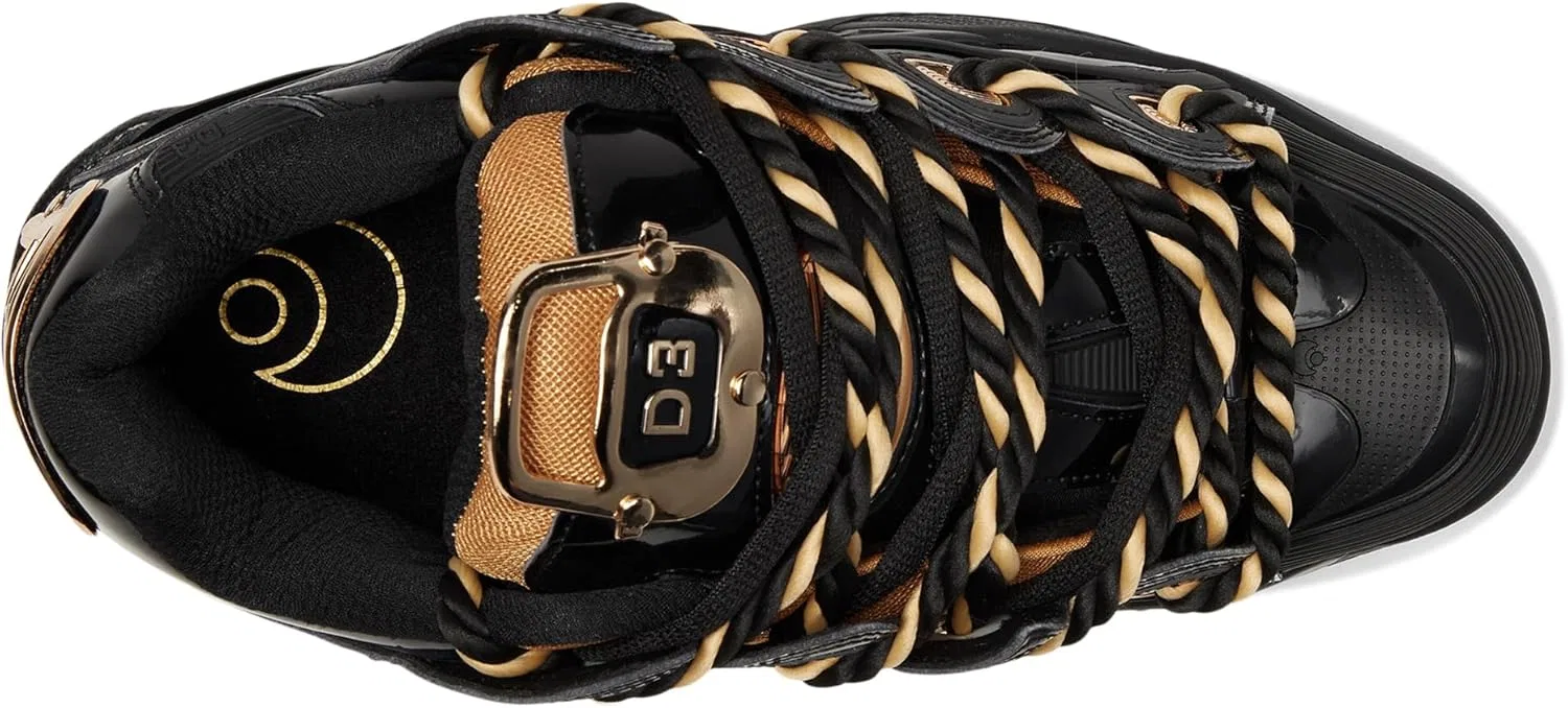 Кроссовки для скейтбординга D3 2001 Osiris, 25 Years/Black/Gold — фото 2