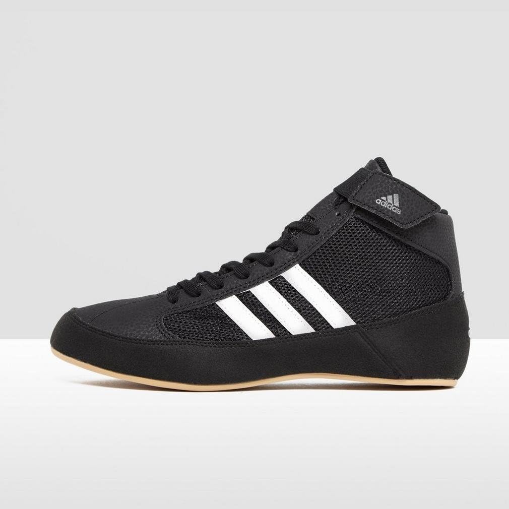Мужские борцовские кроссовки adidas HVC 2, черный — фото 2