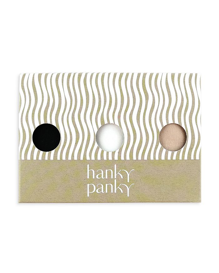 

Трусы-стринги с низкой посадкой из хлопка Supima, набор из 3 штук Hanky Panky, коричневый