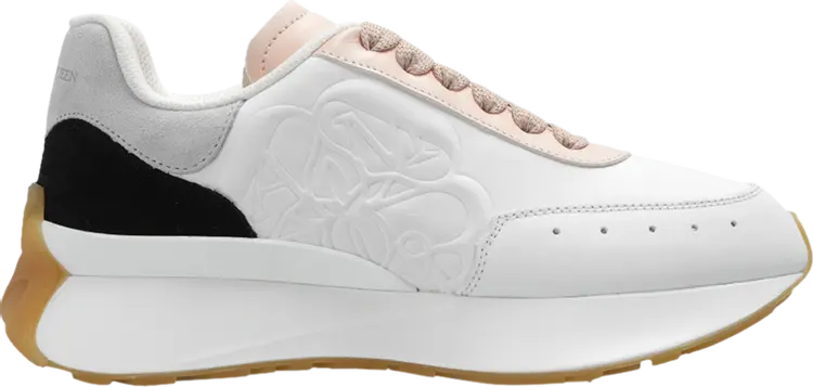 Кроссовки Alexander McQueen Wmns Sprint Runner 'White Blush', белый