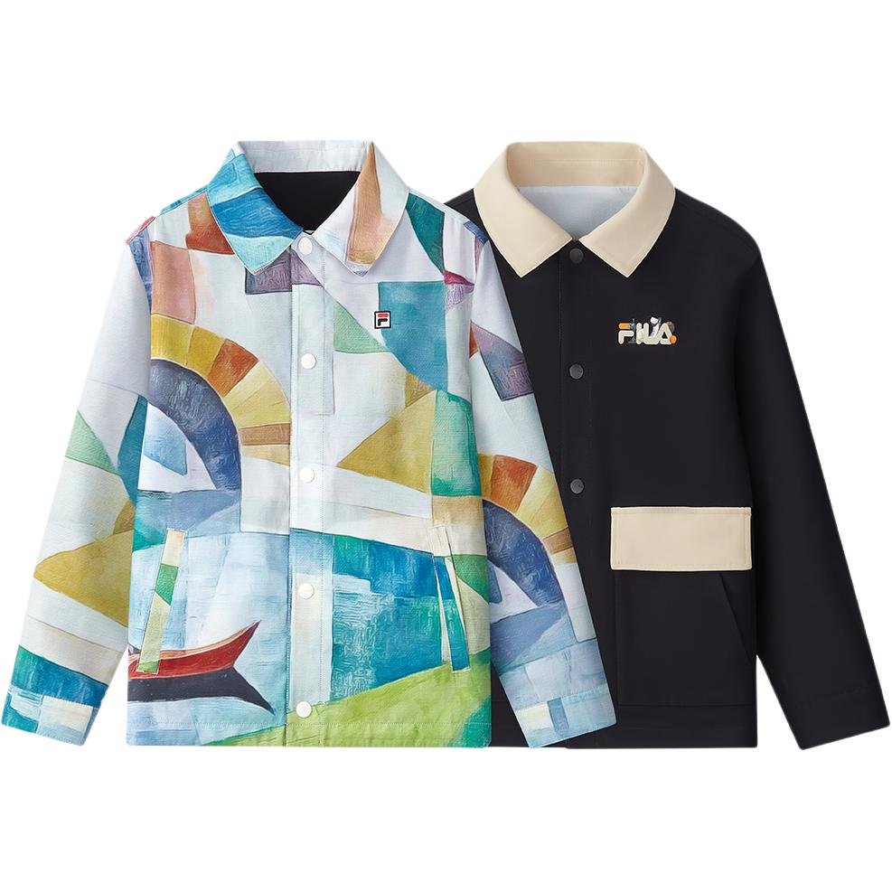 Детская куртка Grade School FILA KIDS, All Over Print — фото 3