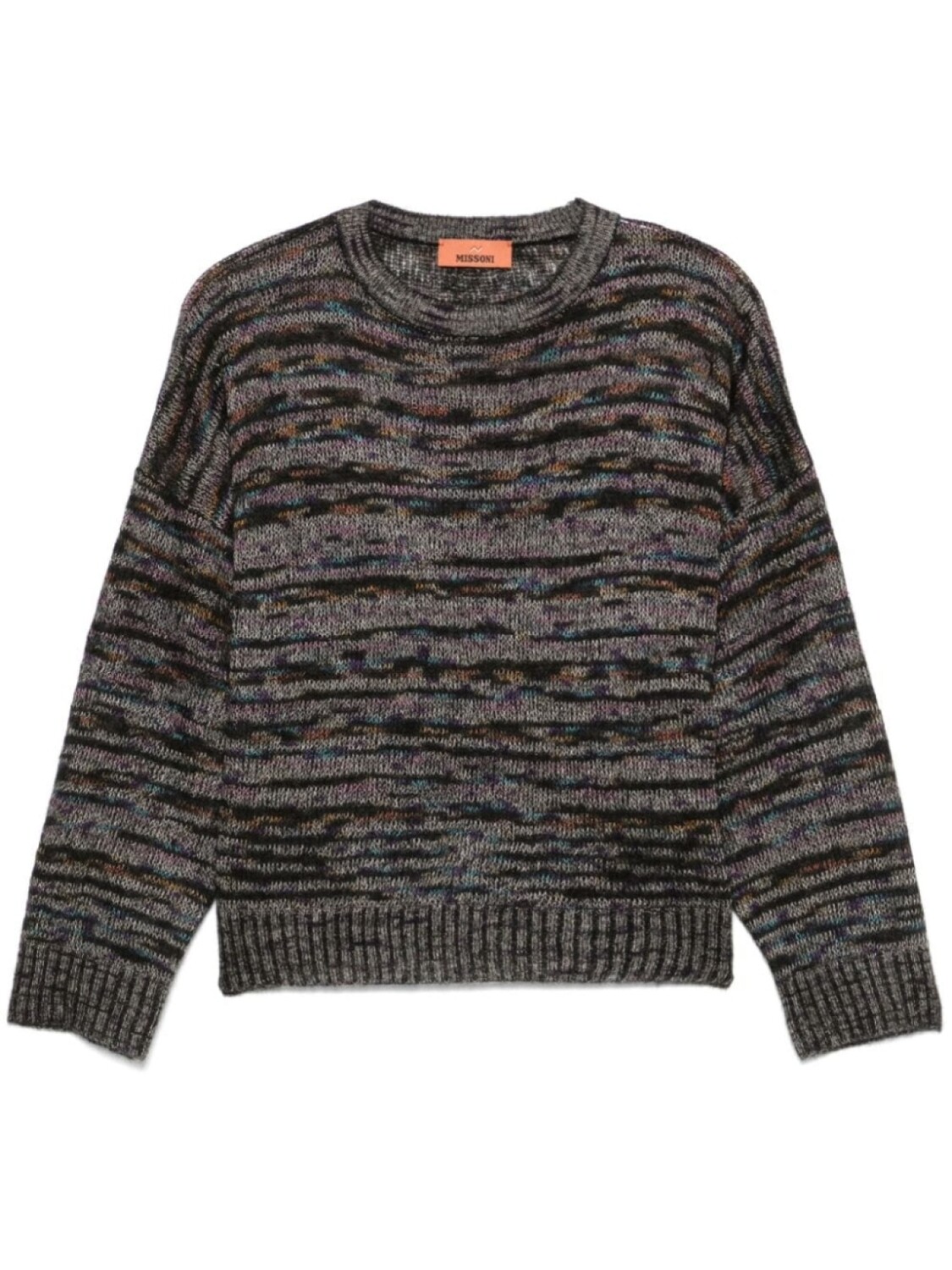 

Missoni свитер с принтом тай-дай, черный