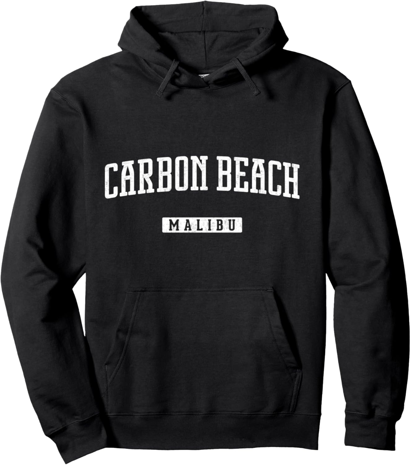 

Винтажная толстовка Carbon Beach Malibu Carbon Beach Apparel Co, черный