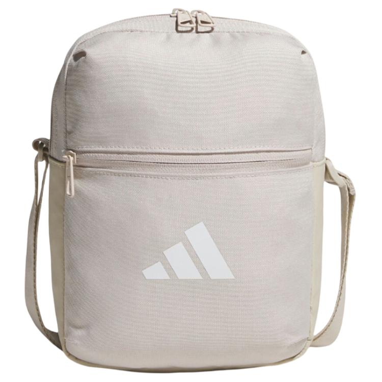 

Adidas Тканевая наплечная сумка унисекс серая, Gray