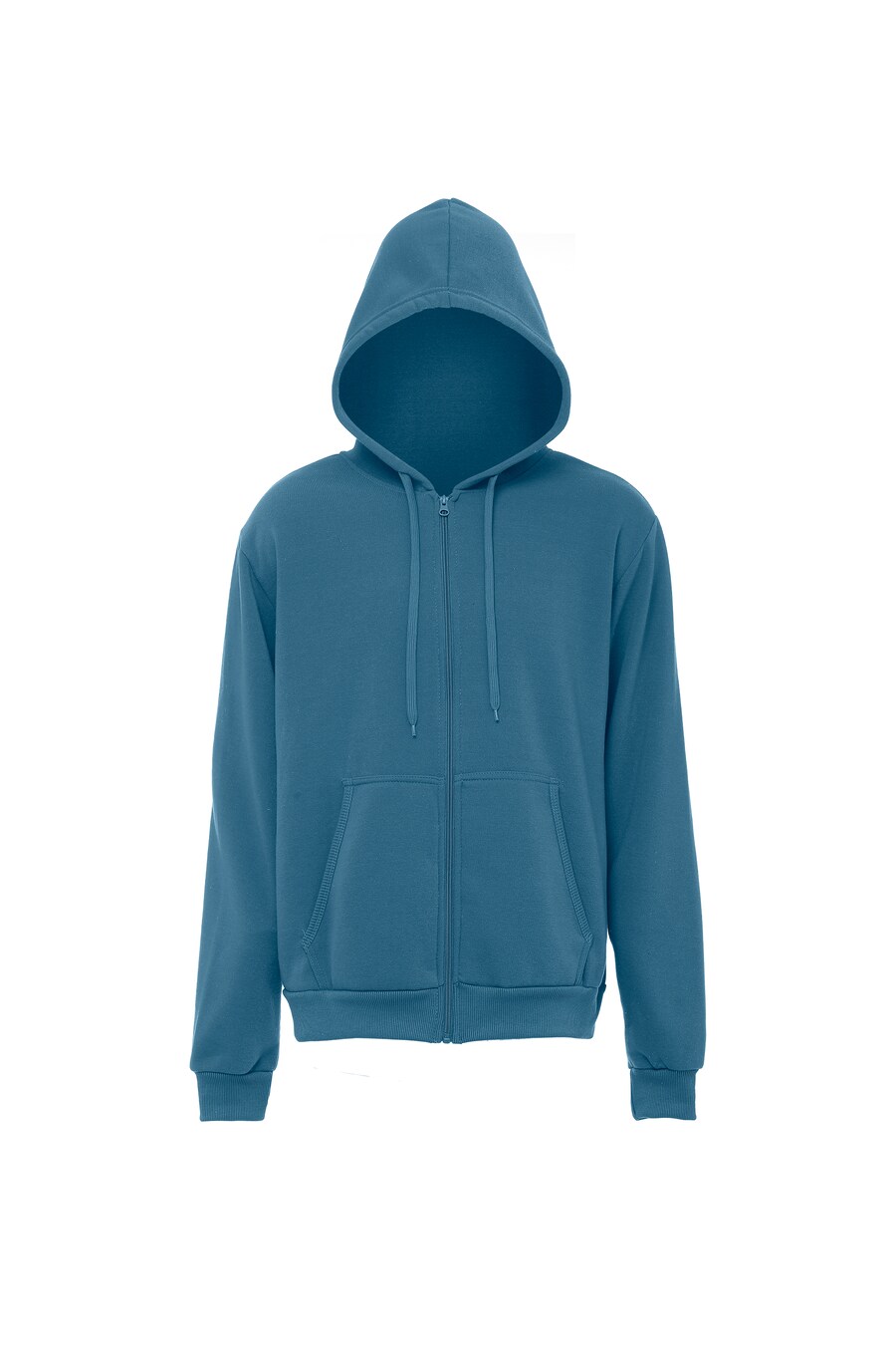 

Толстовка с капюшоном на молнии MO Zip-Up Hoodie, бирюзовый