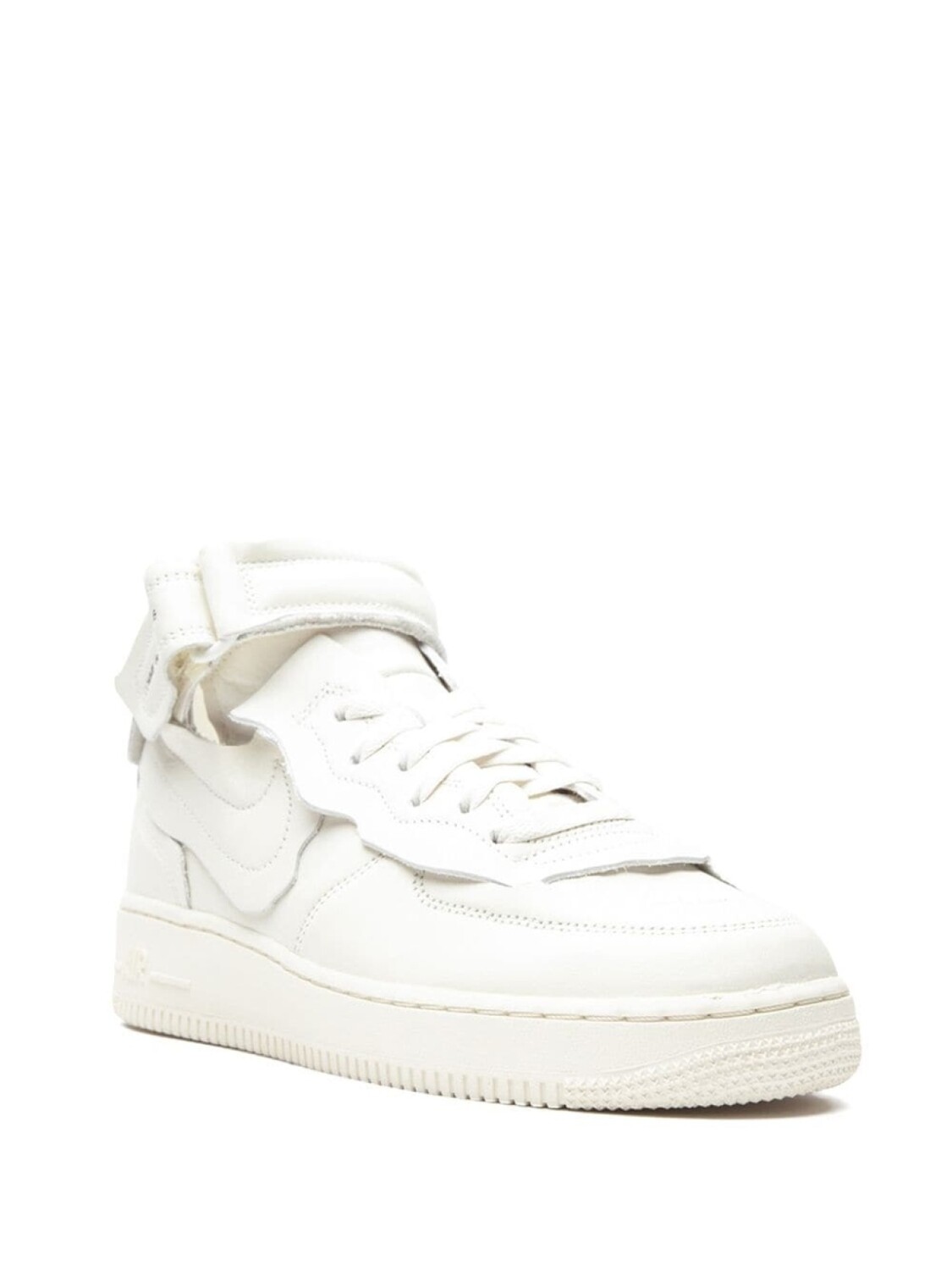 Nike кроссовки Air Force 1 Mid из коллаборации с Comme des Garçons, белый — фото 2