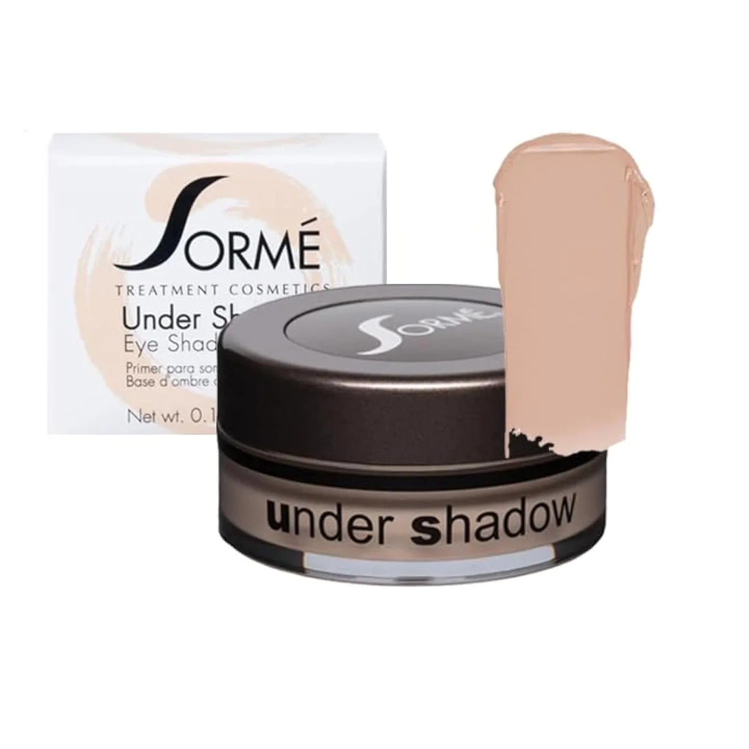 Набор SORM Eye Essentials Bundle включает в себя хайлайтер для бровей, праймер под тени и стойкую подводку для глаз бежевого оттенка. Sorme, Beige — фото 2