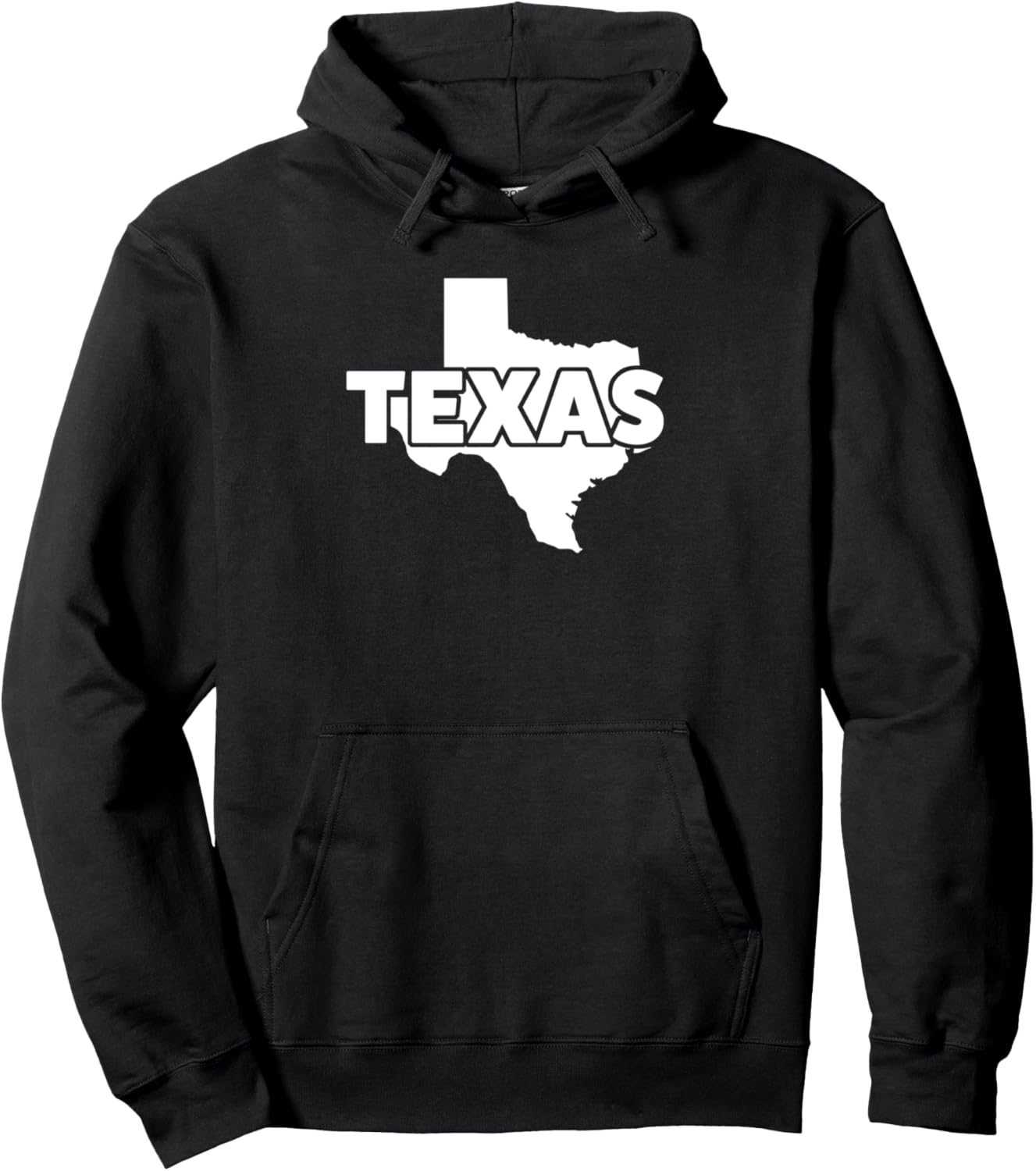 

Сувенирная толстовка с надписью «Техас-американец» State Of Usa & Texas Roots Gifts, черный