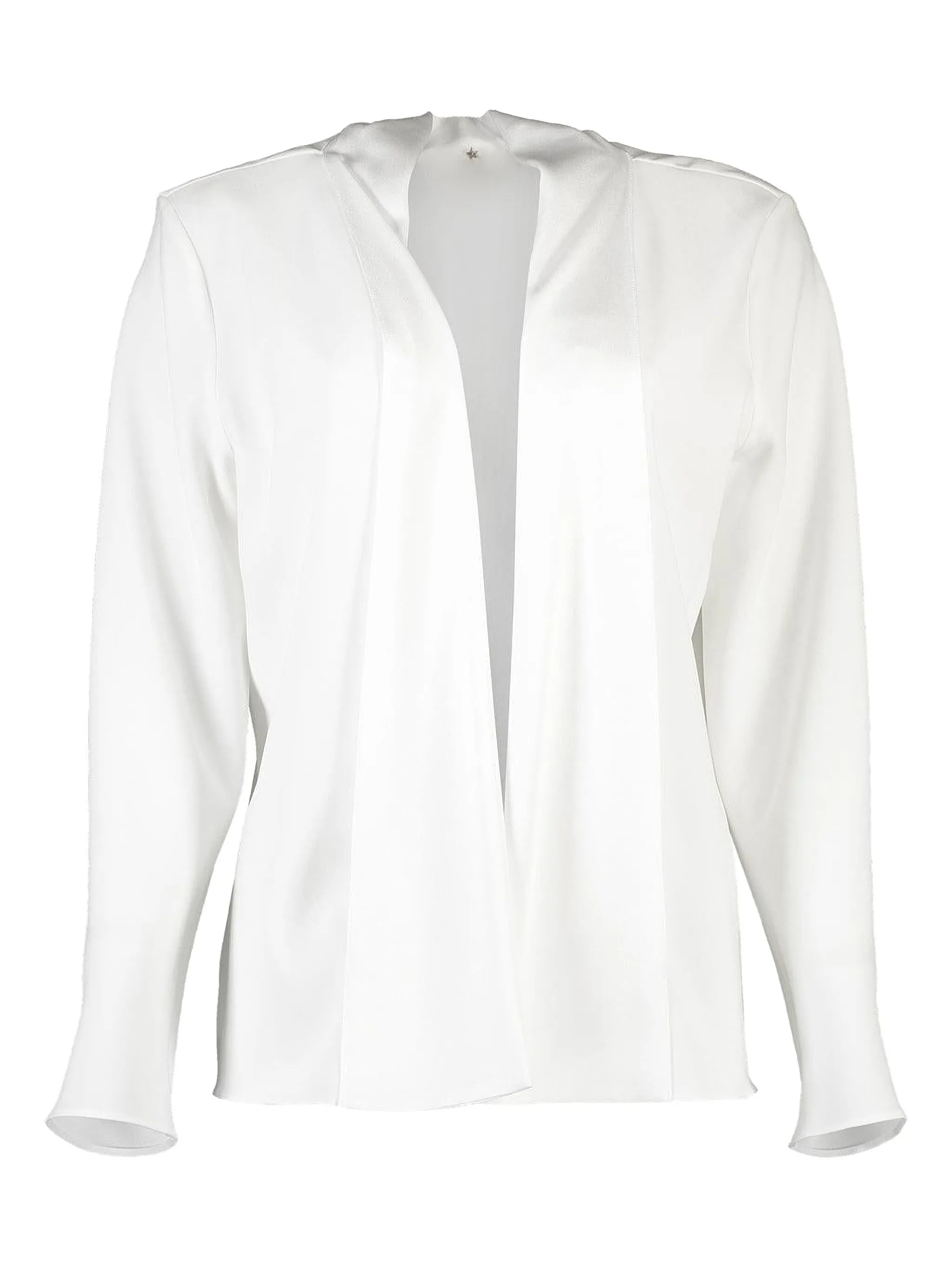 

Кардиган с длинными рукавами и открытой передней частью Peter Cohen, белый