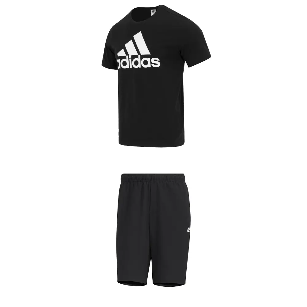 

Повседневная спортивная одежда для мужчин, черный цвет Adidas, черный