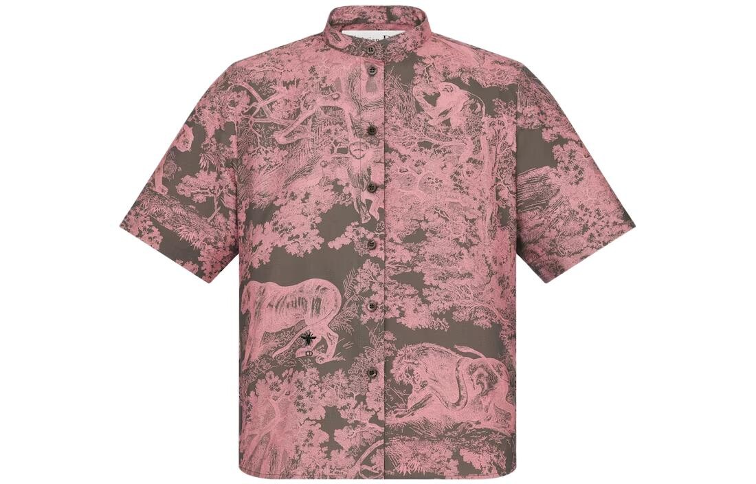 

Рубашка женская розовая Dior