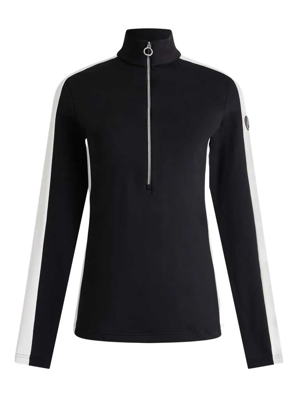 

Лыжный топ с воротником на молнии Fusalp, черный