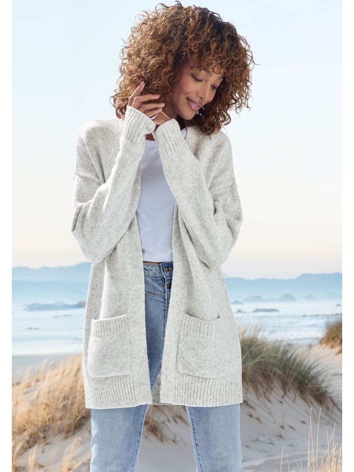 

Кардиган светло-серого меланжевого цвета Vivance